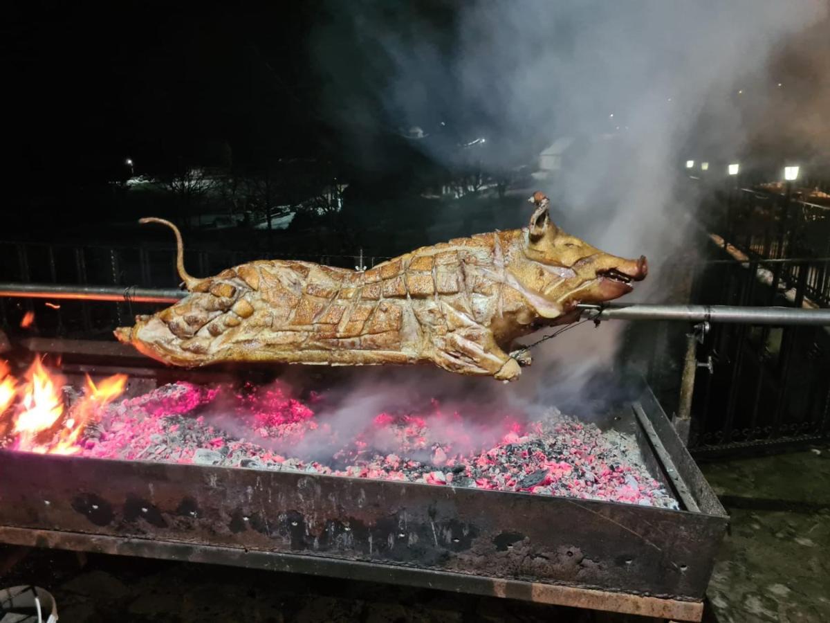Pensiunea Ursul Carcotas Fundata Esterno foto